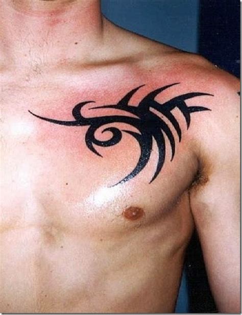 tatuajes pecho hombre pequeos|25 fotos con ideas de Tatuajes en el pecho para hombres